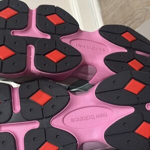 New Balance Black and Pink Athletic Shoes